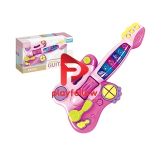 BABY MUSIC & LIGHT GUITAR (PINK)