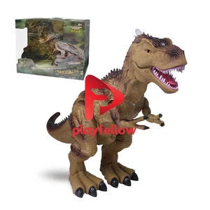 RC DINOSAUR WITH SMOKE (YELLOW, GREEN)