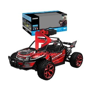 2.4 GHZ 1:18 RC FOUR-DRIVE OFF-ROAD VEHICLE W/CAMERA, RED/GREEN