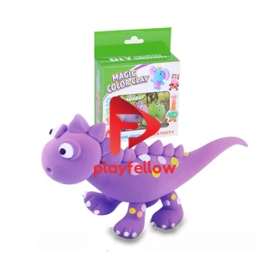 2018 NEW DINOSAUR COLOR CLAY SUPER LIGHT CLAY DIY TOY FOR KIDS