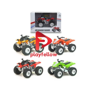 PULL BACK ALLOY MOTORCYCLE, 4 COLOR MIXED