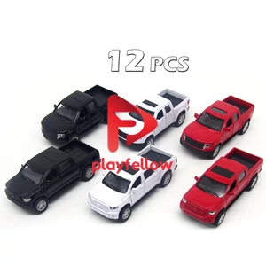 1:32 PULL BACK TOYOTA + GORD METAL CAR MODEL W / LIGHT, SOUND, OPEN THE DOOR, RED/WHITE/ BLACK 3 COLOR - 2 ASST MIXED, 12 PCS/BOX