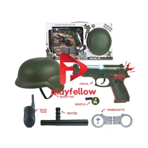 MILITARY FORCE SET-GUN W/ LIGHT, SOUND, 3*AG10 BATTERY