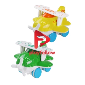 FRICTION ALLOY PLANE, 2 ASST, 4 COLOR MIXED