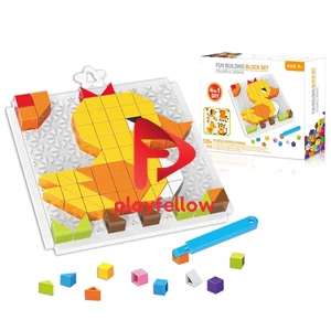 BUILDING BLOCKS SET, 120+ PCS