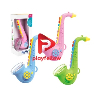 SAXOPHONE W/LIGHT, PINK, BLUE, GREEN