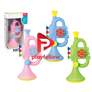 TRUMPET, PINK, BLUE, GREEN