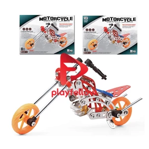 DIY ALLOY MOTORCYCLE, 99 PCS