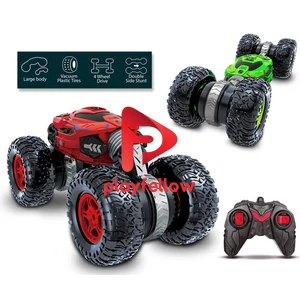 1:10 2.4 GHZ STUNT R/C CAR W/4 WHEEL DRIVE RED&GREEN