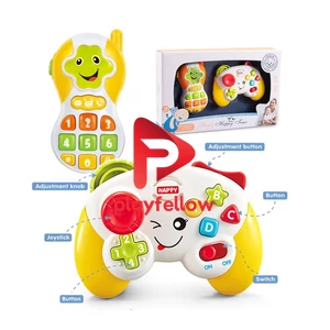 B/O BABY TOYS (YELLOW/WHITE MIXED)