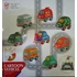 FUN SLIDE CARTOON CAR,4PCS,