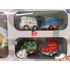 FUN SLIDE CARTOON CAR,4PCS,