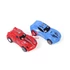 PULL BACK RACING CAR BOWL TRACK SET WITH 2 CARS