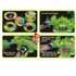 128 PCS GLOWING TRACK + 1 PCS CAR W/5 LED CAR + DINOSAUR W/LIGHT, SOUND