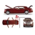 1:24 PULL BACK MATEL CAR W / OPENABLE DOORS, MUSIC, LIGHT, BATTERY (RED/BLACK)