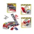 SLIDE WHELL TRUCK CONTAINER W / 1 PCS PLANE + 6 PCS CAR