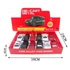 1:32 PULL BACK TOYOTA + GORD METAL CAR MODEL W / LIGHT, SOUND, OPEN THE DOOR, RED/WHITE/ BLACK 3 COLOR - 2 ASST MIXED, 12 PCS/BOX