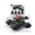 1:14 2.4 GHZ RC METAL LAND AND WATER 4WD CAR W/BATTERY, USB CHARGING WIRE (BLACK/GREEN)