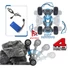 1:6 2.4 GHZ RC DISTORTION CAR W/BATTERY, BLUE/GREEN MIXED