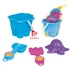 SANDY BEACH SET, 8 PCS/BOX, 2 COLOR MIXED