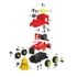 DIY BUILDING BLOCK TRAIN 28 PCS